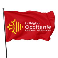 Flag of Occitanie 90x150cm Christmas Decorations for Home Flag Banner Gifts