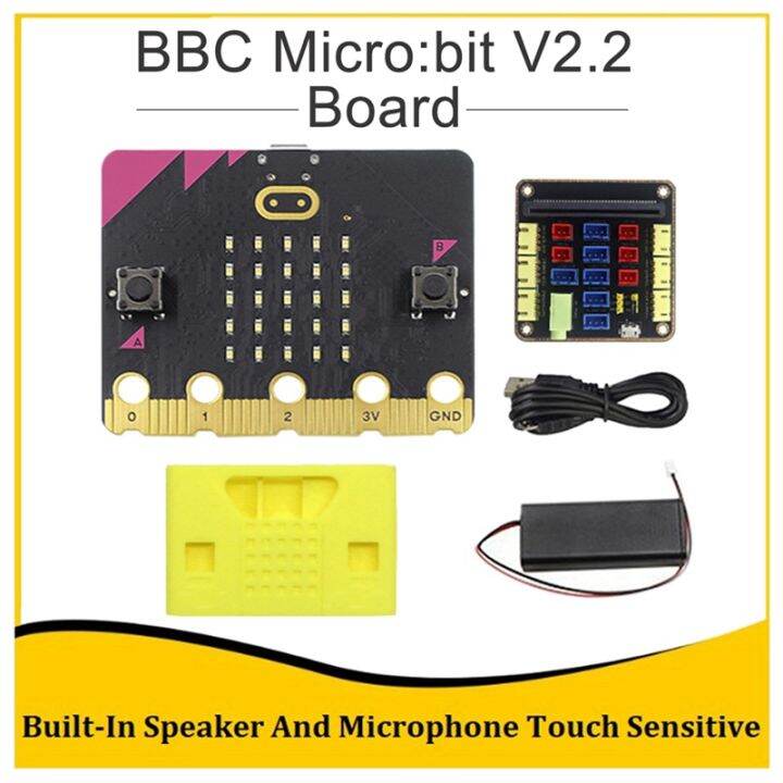 BBC MicroBit V2.2 Kit Builtin Speaker Microphone Touch Programmable