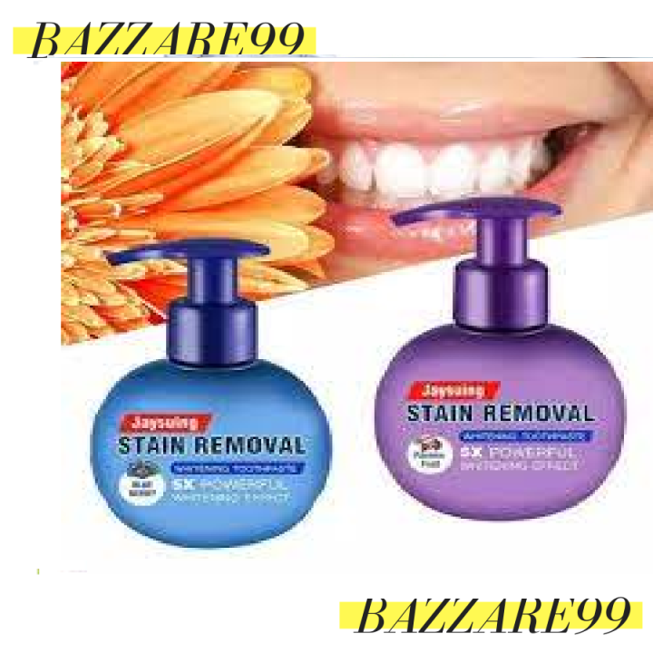 Bazzare99 Jaysuing Stain Removal Teeth Whitening Toothpaste Repair of