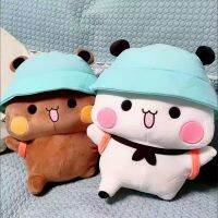 ใหม่ Kawaii Bubu And Dudu ตุ๊กตาแพนด้าแพนด้าการ์ตูนน่ารักตุ๊กตาหมียัดไส้หมอนอิงพิมพ์ลายนุ่ม Kado Ulang Tahun