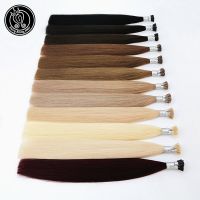 I Tip Keratin Pre bonded Hair Extensions Real Remy Russian Human Hair On The Capsule Fusion Hair 0.8g/s 16 - 22 inch 40g/pack Wig  Hair Extensions  Pa