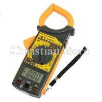 ✙ Battery Powered Voltage Current Resistance DM6266 Digital Clamp Multimeter