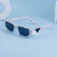 【LZ】☎  new mall frame fashion square sunglasses women men 2023 high quality aesthetic party rave glasses wholesale oculos de sol uv400