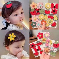 【hot sale】❀ C05 4pcs Set Korean Fashion Cute Cartoon Baby Post Broken Hair Stickers Hair Accessories Kids