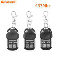 Kebidumei รีโมทคอนโทรลไร้สาย433MHz,เครื่องโรม่าตัวส่งสัญญาณ RF รีโมทประตูโรงรถประตูไฟฟ้า