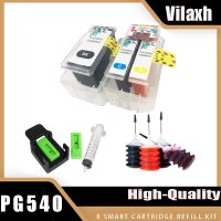 Vilaxh 540สำหรับ Canon PG540 CL541 PG 540 XL CL 541 XL สำหรับ MG3250 MG3150 Pixma ชุดเครื่องพิมพ์ MG4250 MG3550ชุดตลับหมึกเติมอัจฉริยะ