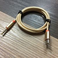 【CW】 USB Type C to 3.5mm Audio Aux Jack Adapter Male Extension Headphone Stereo Cord Cable