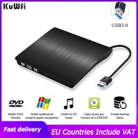 External USB 3.0 DVD Drive Portable CD DVD RW Drive Writer Burner Optical Player Compatible For Windows 10 Laptop Desktop iMacs