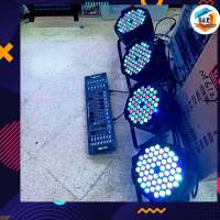 ยกชุด  PAr 4 ตัว พร้อม DMX 512 (กดตัวเลือก มี1in1 และ 3in1) ไฟ LED ไฟพาร์ LED PAR 54*3W PAR ไฟพาร์ LED disco lights LED ไฟเวที ไฟดิสโก้เธค ไฟปาร์ตี้ ไฟเวที แสง สี เสียง