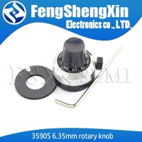 1pcs/lot 3590S 6.35mm precision scale knob potentiometer knob equipped with multi-turn potentiometer