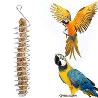 Hanging Type Pet Bird Food Feeder Parrot Foraging Device Bird Feeder Pet Container Hanger Garden Outdoor Feeding Tool