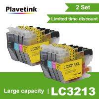 Plavetink 2set LC3213 Full Ink Cartridges Compatible For Brother LC 3213 XL DCP-J772DW DCP-J774DW MFC-J890DW MFC-J895DW Printers