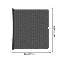 กระบังแสงอุปกรณ์ผ้าม่านหน้าต่างรถยนต์พับเก็บได้ที่กันแดดกระจกรถม่านบังแดดหน้าต่างรถสำหรับรังสียูวีและอุปกรณ์ป้องกันความร้อนอุปกรณ์เสริม LZY3721ม่านบังแดด