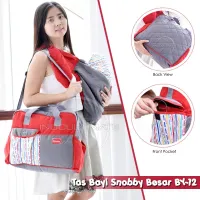 {PYAO Travel Department Store} กระเป๋าเครื่องใช้ทารกจัมโบ้ Snobby-12ขวดนมผ้าอ้อม