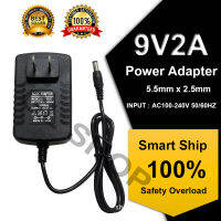 อะแดปเตอร์ Adapter 9V 2A (DC 5.5*2.5MM) (DC 4.0*1.7MM) สำหรับ IP CAMERA,HUB USB,HDMI SWITCH