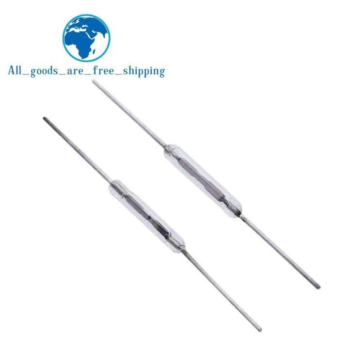 10pcs N/o Reed Switch Switch 2 * 14mm Normally Open