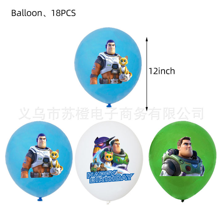 buzz-lightyear-theme-kids-birthday-party-decorations-banner-cake-topper-balloons-plates-table-cloth-bags