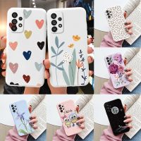 Soft Case For Samsung Galaxy A53 5G Phone Cover Cute Flowers Butterfly Fundas TPU Coque For Samsung A53 A 53 5G Bumper Cases