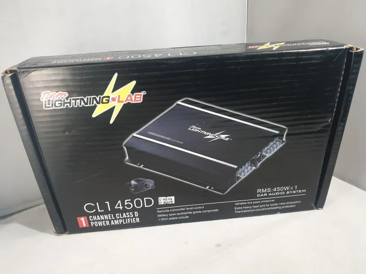 LIGHTNING LAB CL1450D MONO AMPLIFIER Lazada PH