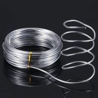1mm1.5mm2mm 5m/roll Craft Wire Sculpture Modeling Doll Body Aluminum Wire Handmade DIY Armature wire for sculpting Clay Tools