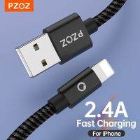 【Taotao Electronics】 สาย PZOZ USB สำหรับ iPhone 13 Mini 12 11 Pro Max X Xs Xr 7 8 Plus SE Cargador Rápido Usb iPad Air 102 4 5 6