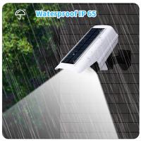 Outdoor Solar Lights Motion Sensor Dummy Camera 77 LEDs Spotlight Waterproof Wall Street Lamp for Home Yard Solar Garden Light