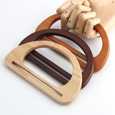 Luggage Accessories Wooden Handle Braided Bag Handle Brown Handle Log Handle D Shaped Handle Oak Handle