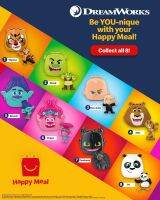 Dreamworks HappyMeal MC Donald Toy 2022 (8ตัว) Pre-order น่ารักฟุดฟุดกับพ้องเพื่อนจากดรีมเวิร์คอนิเมชั่น #DreamWorks HM