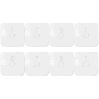 8 Pcs Hooks Photo Frame Hanging Hooks Picture Frame Holder Self-adhesive Picture Hangers for Home Store