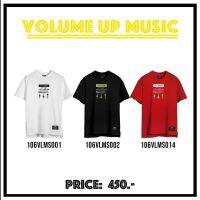 7thStreet​ เสื้อผู้ชาย ลายVolume up O-VLMS ผ้าค้อทท้อนอย่างดี​ ของแท้100%  พร้อมส่ง​