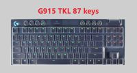 แป้นพิมพ์ตั้งโต๊ะกลสำหรับ G915 Logitech G913 TKL 87คีย์/G913 G813 109คีย์อุปกรณ์ป้องกันฝาครอบเล่นเกม