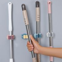 Xiaomi Wall Mounted Mop Organizer Holder Brush Broom Hanger Home Storage Rack Bathroom Suction Hanging Pipe Hooks Household Picture Hangers Hooks
