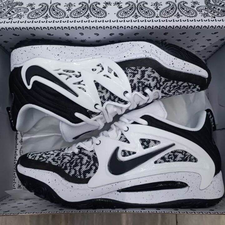 KD15 Spike Basketball Shoes Kevin Durant Black White NBA Basketball