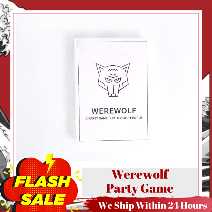 🔥 Werewolf Card Game | Party Game for Devious People | Fun Activities ...