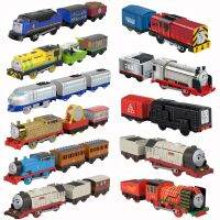 รถไฟไดคาส Thomas And Friends สำหรับเด็กของเล่นเด็กผู้ชายมอเตอร์ไฟฟ้าต้นแบบต้นแบบไฟฟ้าเอ็ดเวิร์ดกอร์ดอนเอมิลี่เจมส์