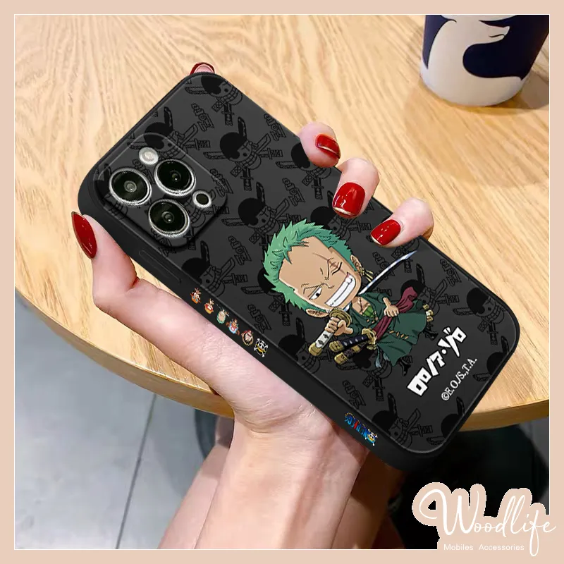 Anime One Piece Luffy Zoro Capa para iPhone 11 12 Pro Max Mini X XR XS Max  8 7 6 6S Plus SE 2020 Chapéu de palha Piratas Crew Silicone Macio  Coque-1_for_iphone12_Pro