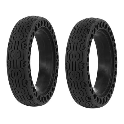 Tire Replacement Rubber Solid Tire Front/Rear Tire Replacement Wheels Honeycomb Tires for Scooter for Xiaomi M365