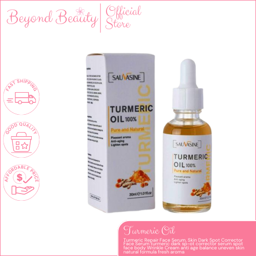 Original Turmeric Freckle Whitening Serum Curcumin Oil Brighten Fade