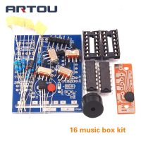 【CW】 16 Music Sound BOX Module Parts Components Accessory Kits Board