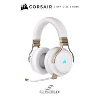 CORSAIR Headset VIRTUOSO RGB WIRELESS High-Fidelity Gaming Headset — ALL NEW Pearl