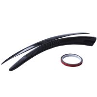 Carbon Fiber Car Headlight Eyebrow Cover Trim Head light lamp Eyebrows Decoration for Volvo S40 V50 2004-2012