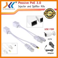 สินค้าขายดี!!! POE Passive Power Over Ethernet Adapter Injector + Splitter Kit ที่ชาร์จ แท็บเล็ต ไร้สาย เสียง หูฟัง เคส ลำโพง Wireless Bluetooth โทรศัพท์ USB ปลั๊ก เมาท์ HDMI สายคอมพิวเตอร์