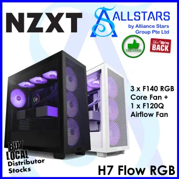  NZXT H7 Flow - CM-H71FW-01 - ATX Mid Tower PC Gaming