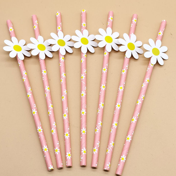baby-paper-straws-decorations-paper-straws-birthday-paper-straws-stevia-flower-paper-straws-disposable-paper-straws
