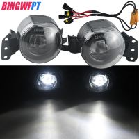 ใหม่2ชิ้นเลนส์ไฟตัดหมอก LED ไฟเดย์ไลท์หมอกกลางวัน DRL 12V สำหรับ BMW E60 E90 E63 E46 323I 325I 335I 328I 525I 530I 550I 545I