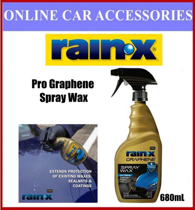 Rain-X Pro Graphene Spray Wax Protection and Shine 680mL Rain X | Lazada