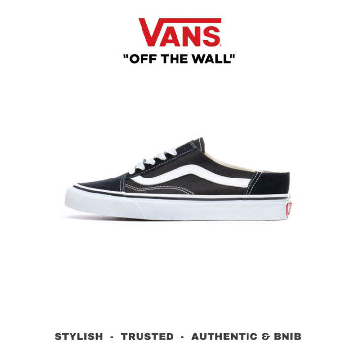 vans old skool mule white