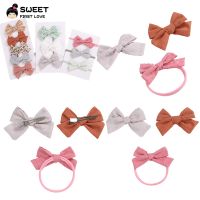 [COD] Foreign trade European and paper card combination mix match handmade fabric floral bowknot hair accessories set childrens headwear