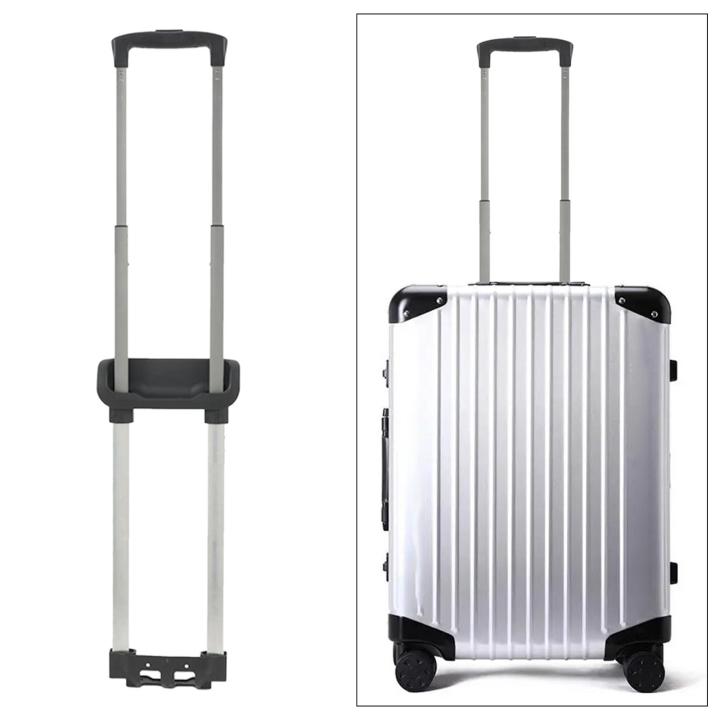ZYPlanet Aluminum Suitcase Telescopic Handle Pull Out Adjustable Height ...