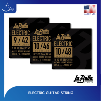 สายกีตาร์ไฟฟ้า La Bella HRS Nickle Electric Guitar String | Strings Shop